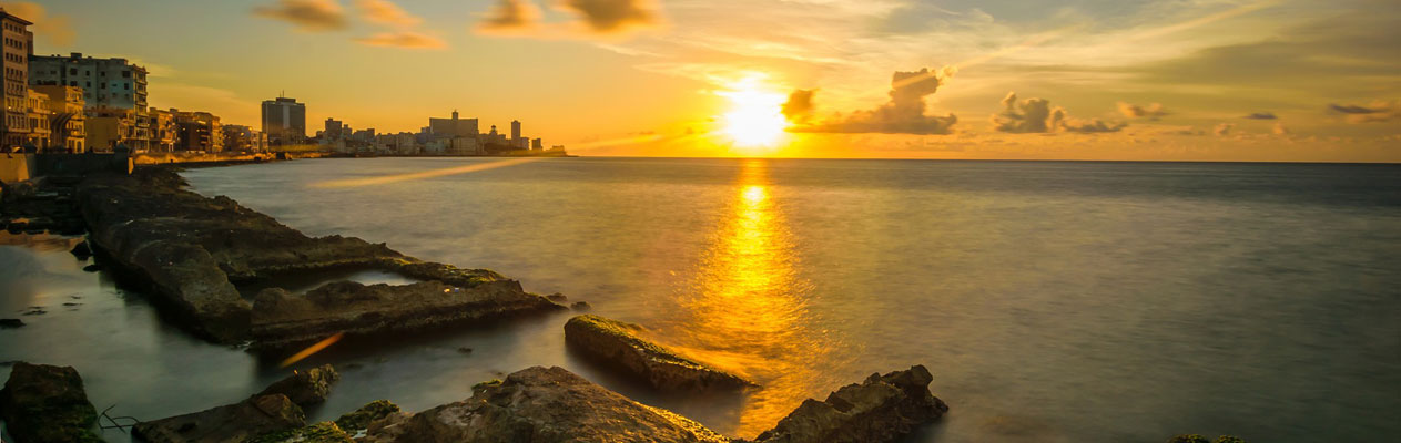 Sunset in Havana, Cuba