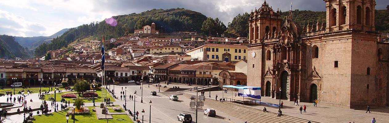 Cusco Cathedral and main square, Cusco, Peru