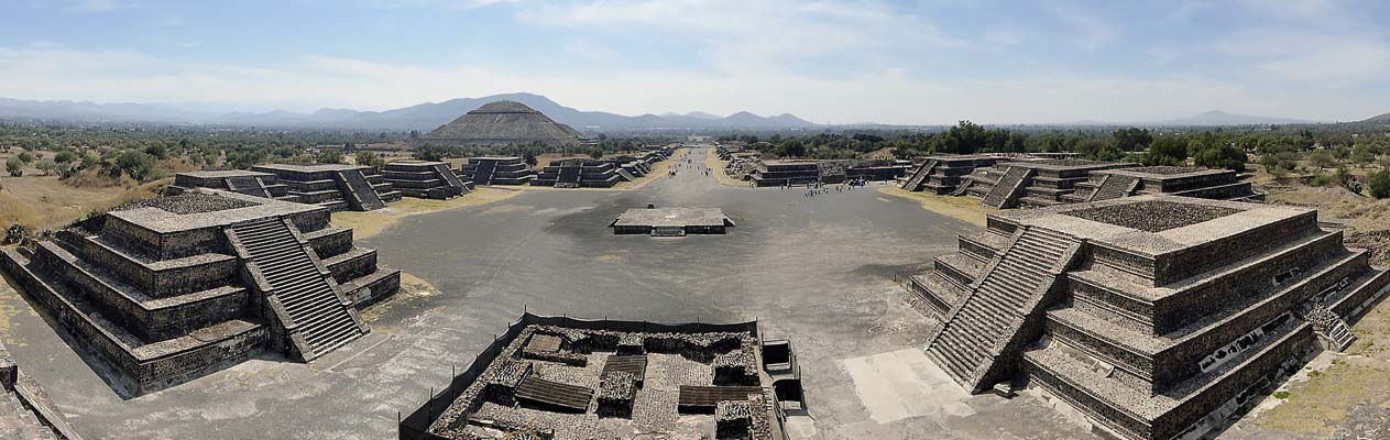 The Pyramid of the Sun, Teotihuacan, Mexico