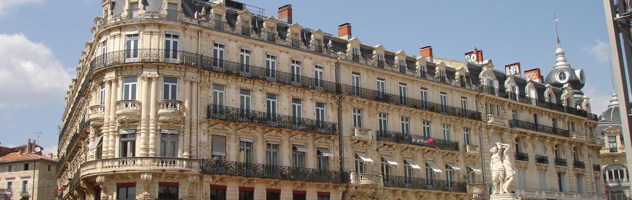 Building in Montpellier, France