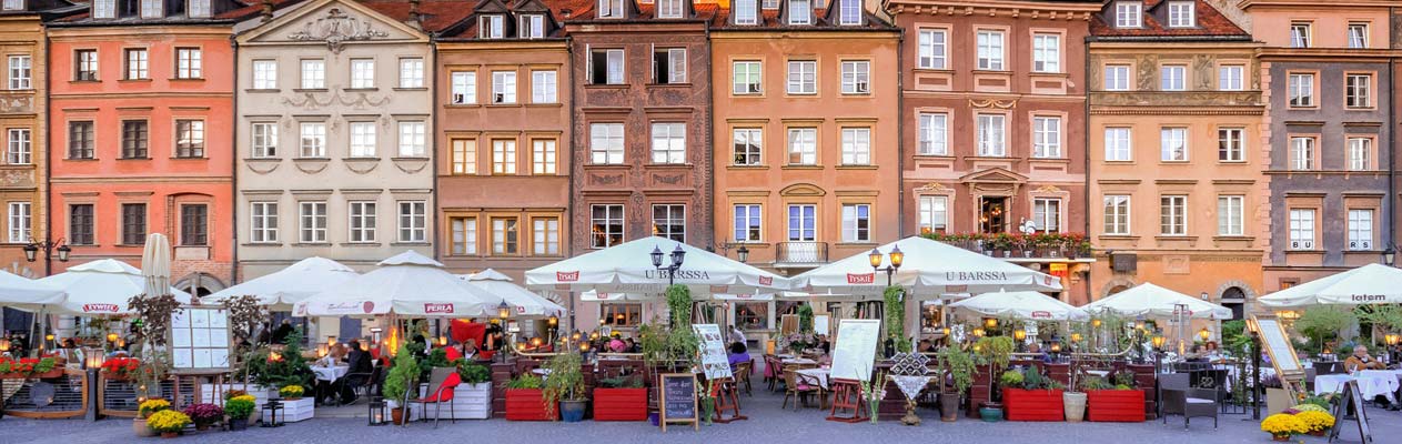 Old Town Market Place Warsaw