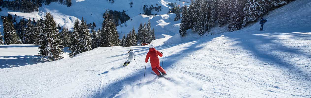 German and skiing in Kitzbuhel