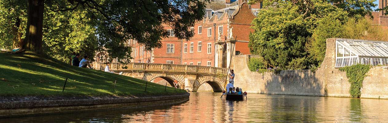 English students in Cambridge