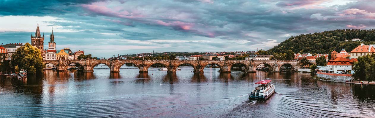 Charles Bridge in Prague, Czech Republic