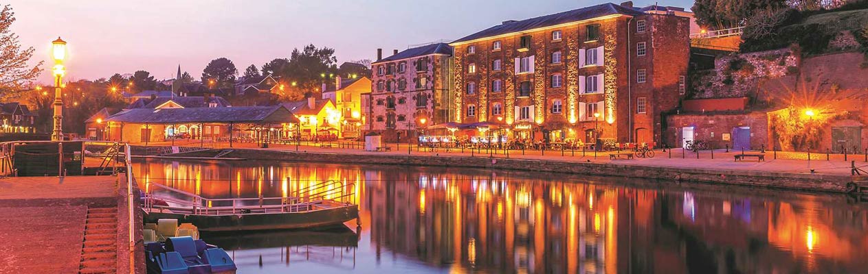 View over river Exe, Exeter