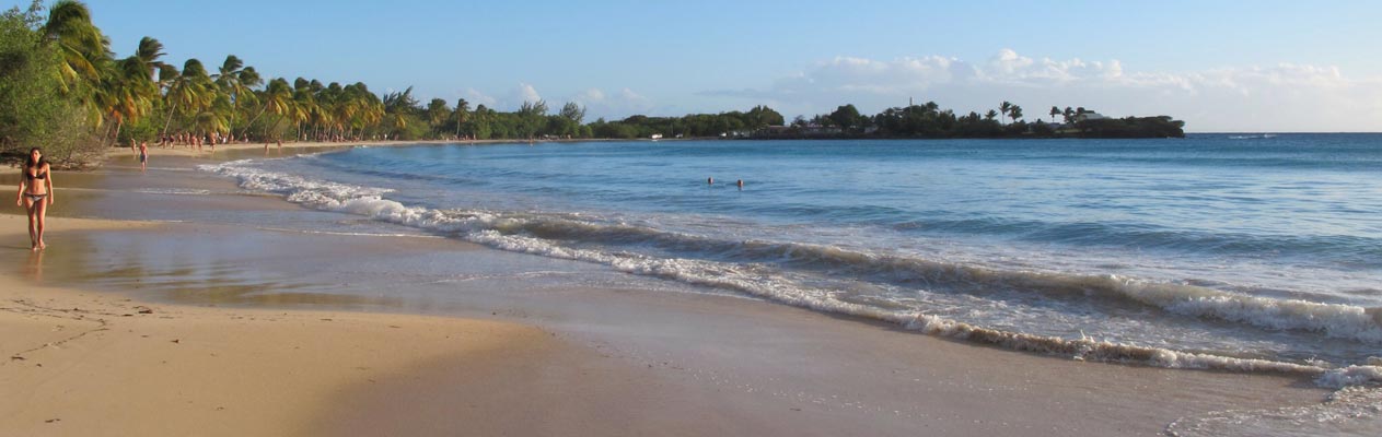 Beach near Fort-de-France, Martinique