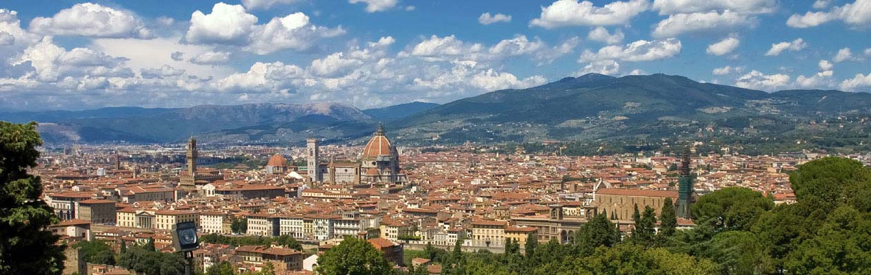 View over Florence, Italy