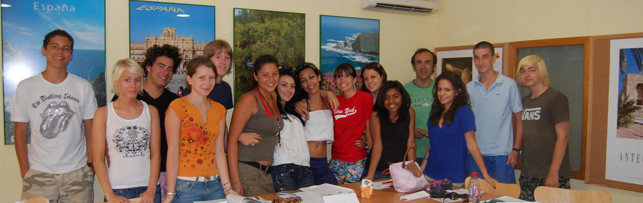Spanish class for juniors in Benalmadena