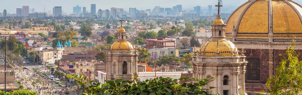 View over Mexico City