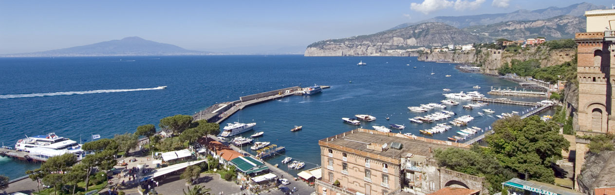 Sorrento, bay of Naples, Italy