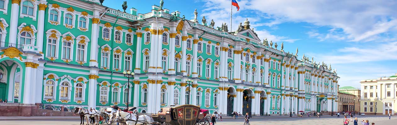 Hermitage Museum in Saint Petersburg, Russia